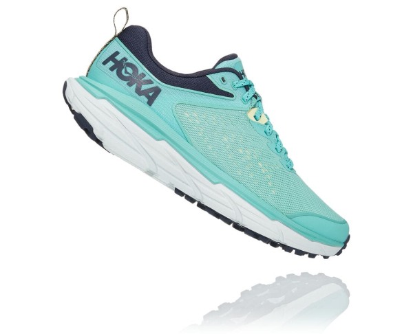 Hoka One One Challenger ATR 6 Womens UK - Blue Trail Running Shoes - QHSRX4617